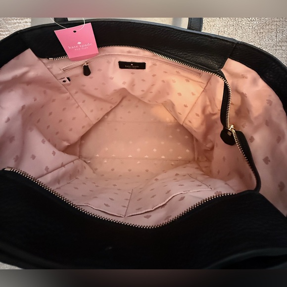 Kate Spade Black Tote Bag - Picture 3 of 8